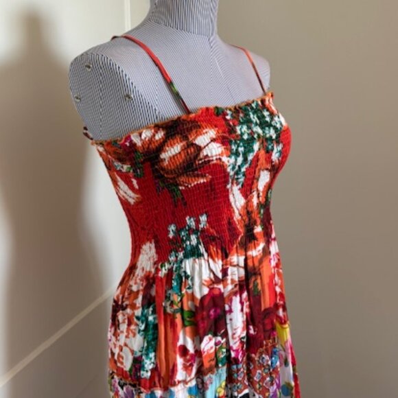Colorful Boho Maxi Dress (M) - Picture 2 of 4